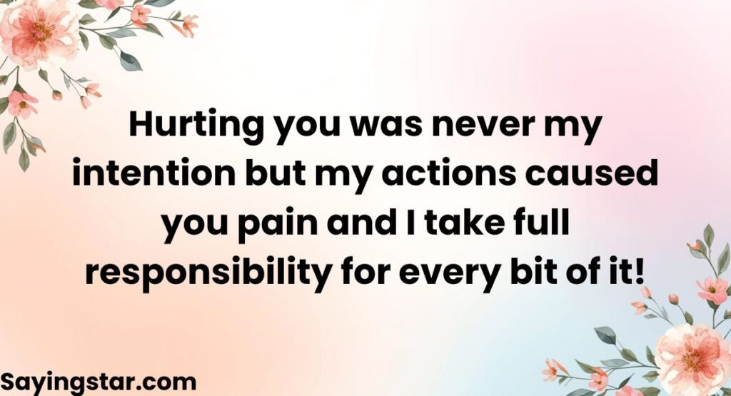 Apology and Rebuilding Trust Messages