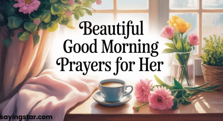 200+ Beautiful Good Morning Prayers for Her