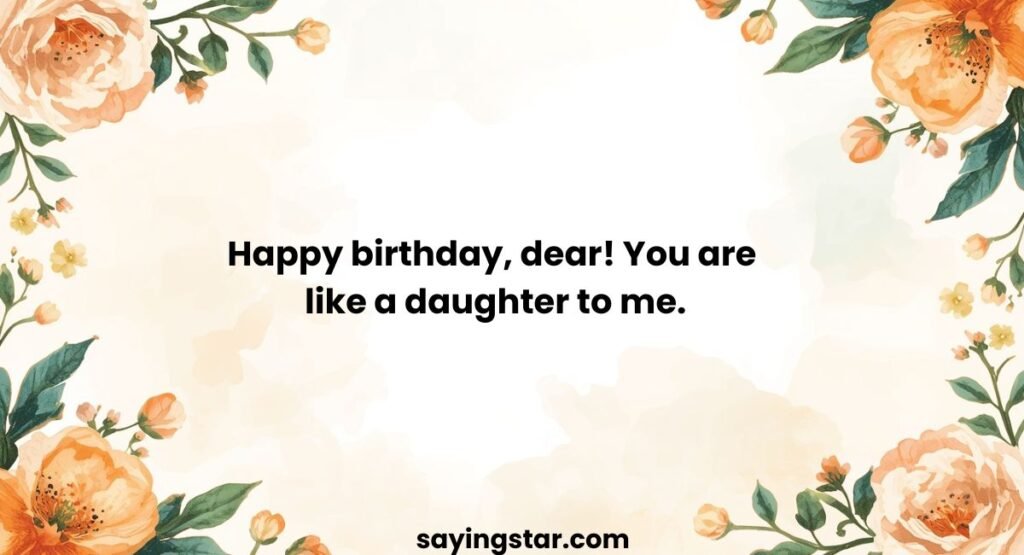 Birthday Greetings from Mother-in-Law