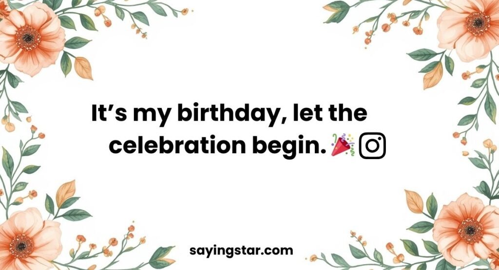 Birthday Quotes For Instagram