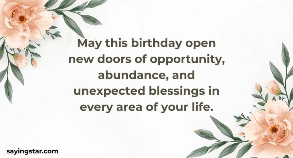 Blessings and Good Fortune Birthday Wishes for Uncle