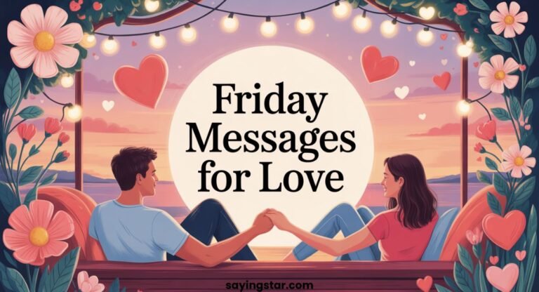 190+ Best Happy Friday My Love Heartfelt Messages