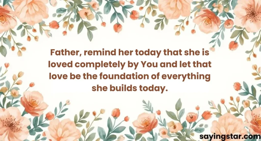Good Morning Prayer for Her Love and Faith 