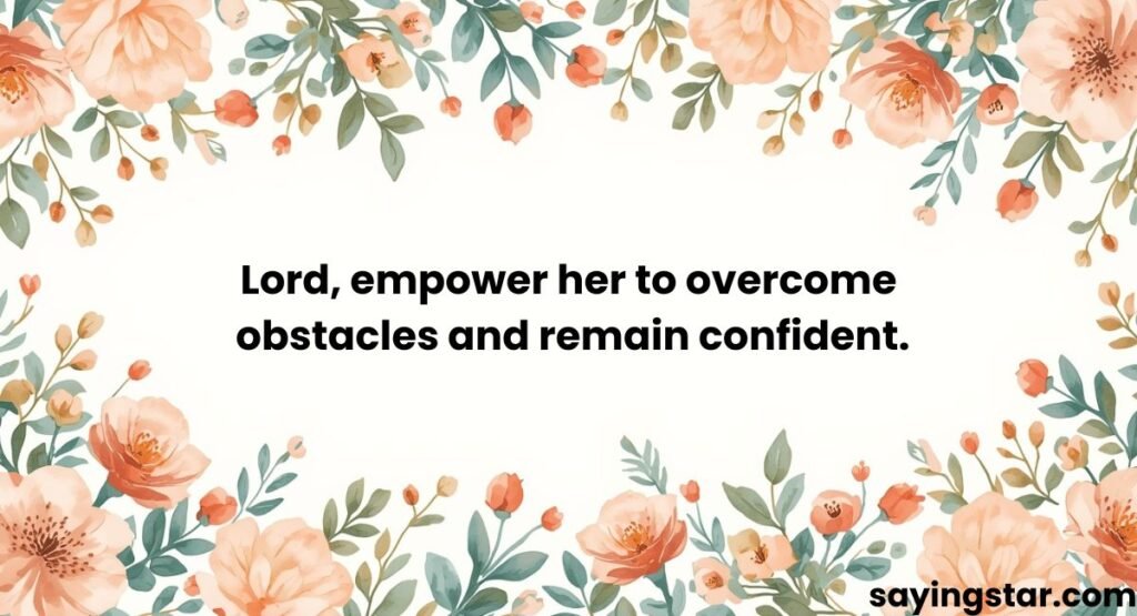 Good Morning Prayer for Her Strength