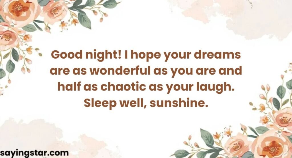 Good Night Messages to Make Her Smile