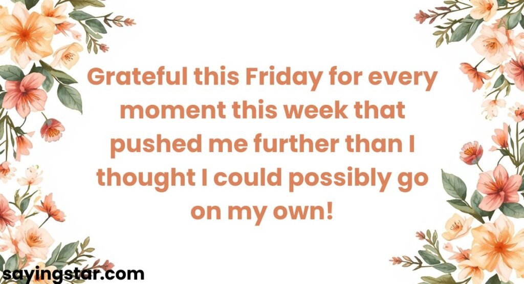 Grateful Friday Blessings