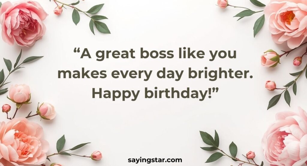 Happy Birthday Quotes For Boss Lady