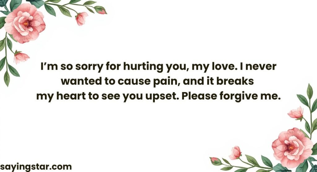 Long Heart Touching Sorry Messages for Boyfriend