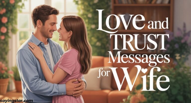 260 Hot Romantic Love And Trust Messages For My Wife