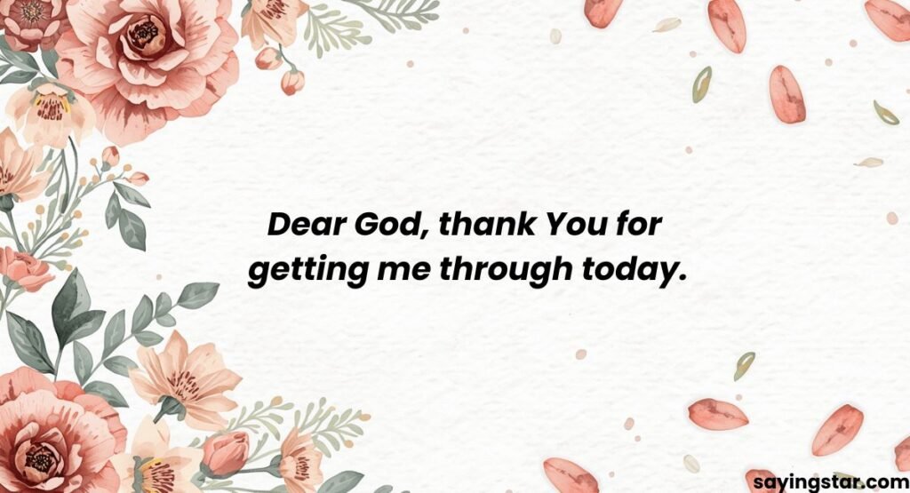 Night Prayers for Myself Before Sleep