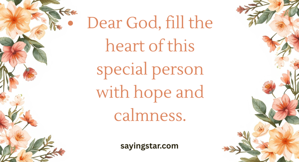 Prayer For Someone Special Quotes