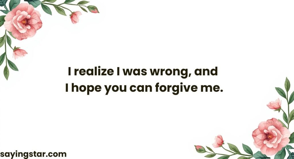 Samples of How To Apologize Sincerely