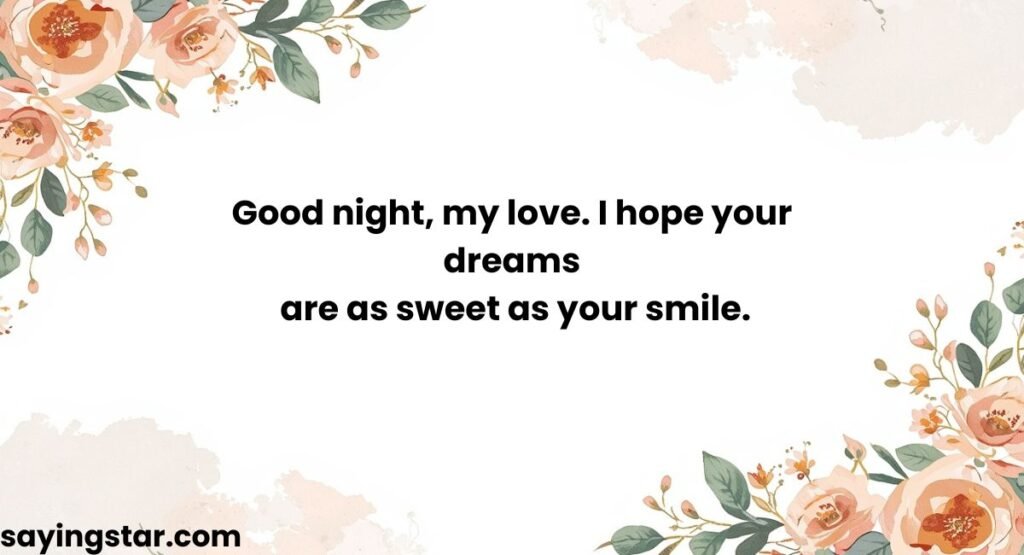 Sweet Good Night Messages for Girlfriend