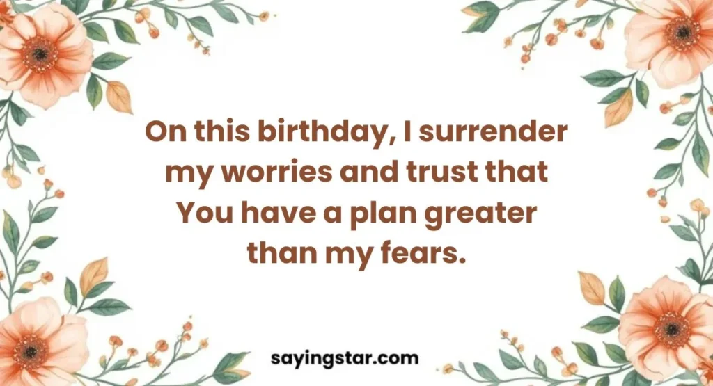 Touching Birthday Prayer for Myself