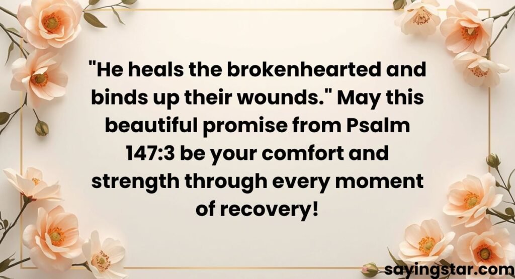 After Surgery Wishes and Prayers Bible Verses