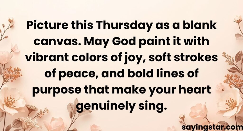 Beautiful Thursday Blessings Images
