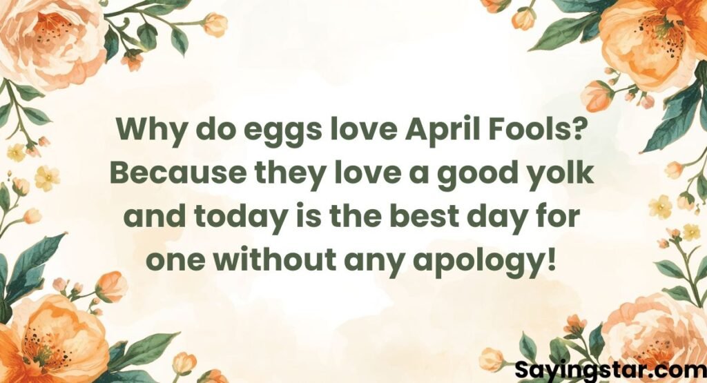 Best April Fools'-Themed Wordplay Jokes