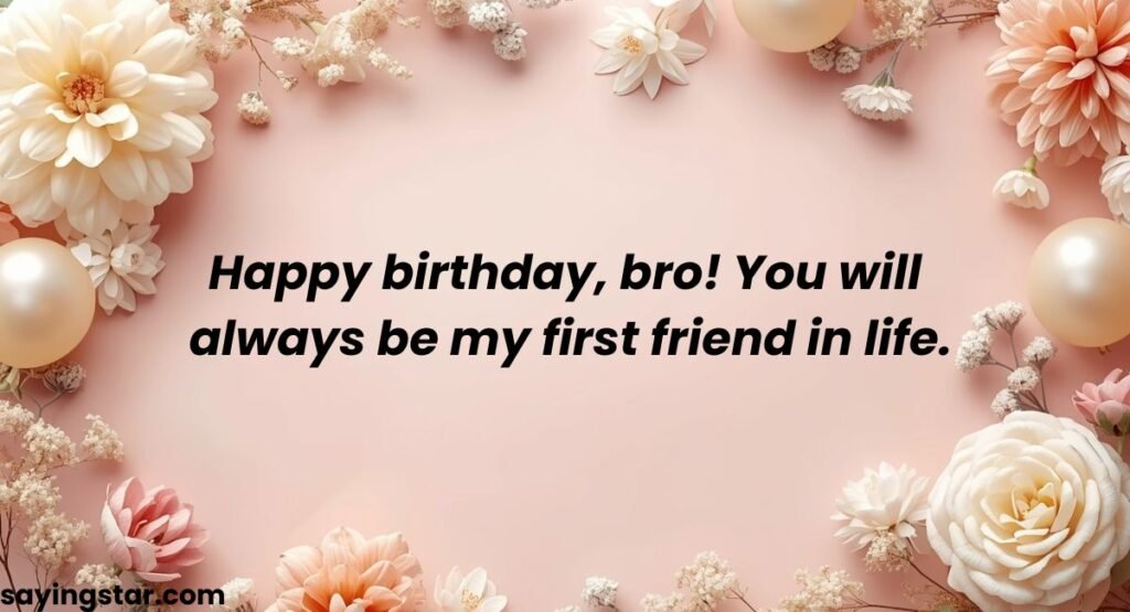 Birthday Wishes for Brother From Sister