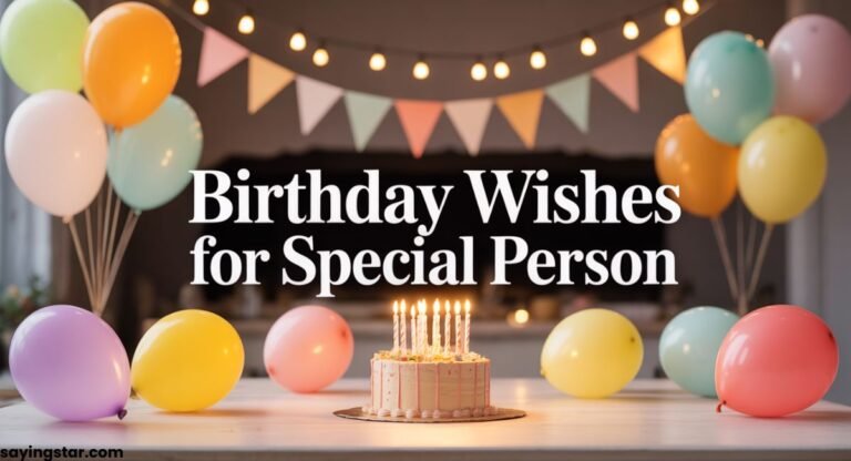 220+ Heart Touching Birthday Wishes for Special Person (Romantic, Funny & Unique)