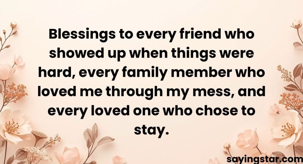 Blessings for Friends, Family, and Loved Ones