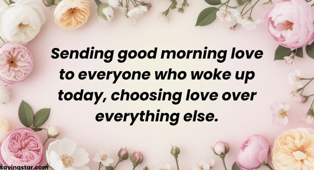 Facebook Good Morning Love Messages for Friends & Couples