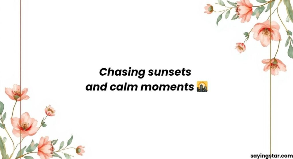 Good Evening Captions for Social Media