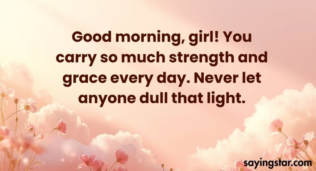 Good Morning Message for a Female Friend