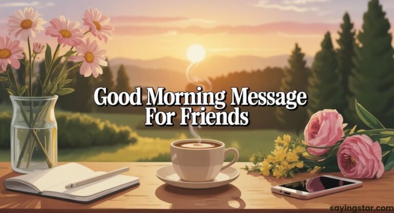 235+ Good Morning Messages for a Friend