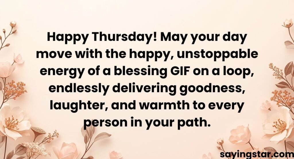 Happy Thursday Blessings GIFs