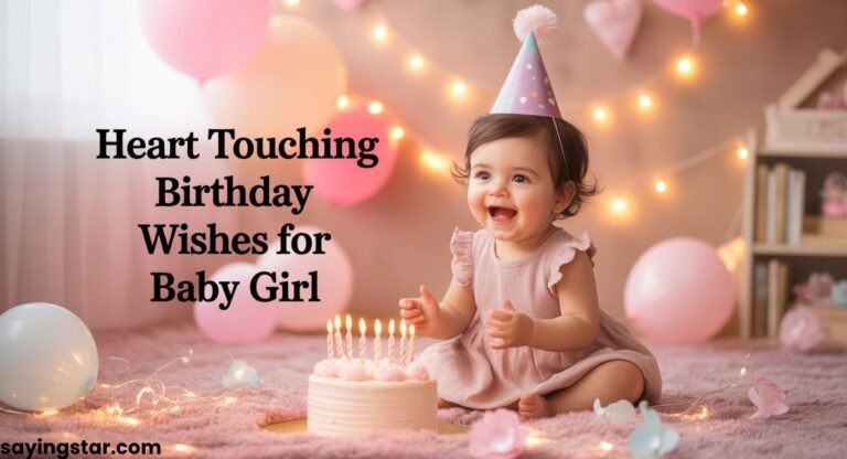 Heart Touching Birthday Wishes for Baby Girl - Sweet, Emotional & Blessing-Filled Messages