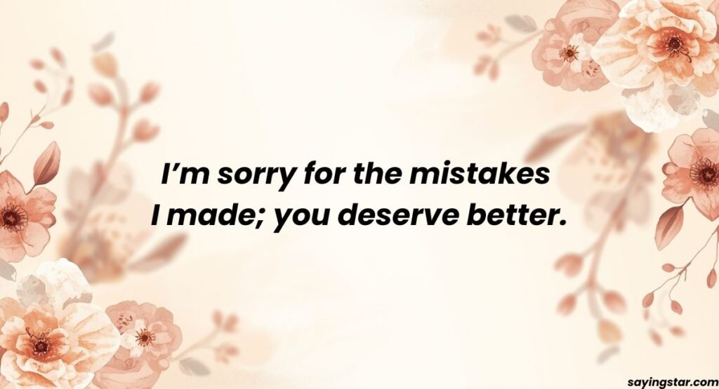 Heart-Touching Sorry Quotes for Boyfriend