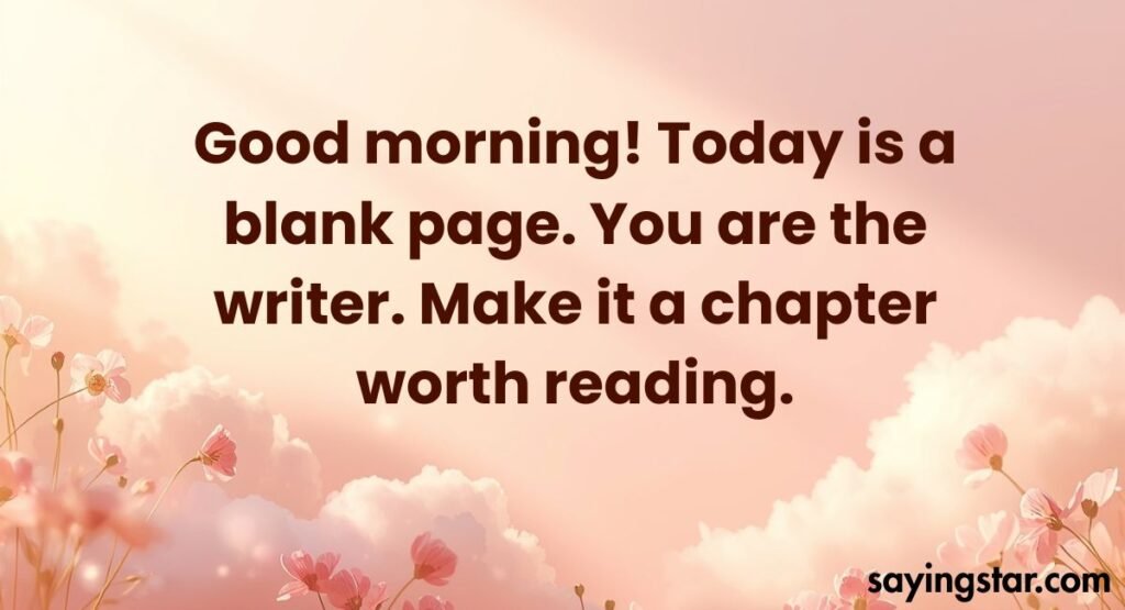 Inspirational Good Morning Messages for a Positive Start