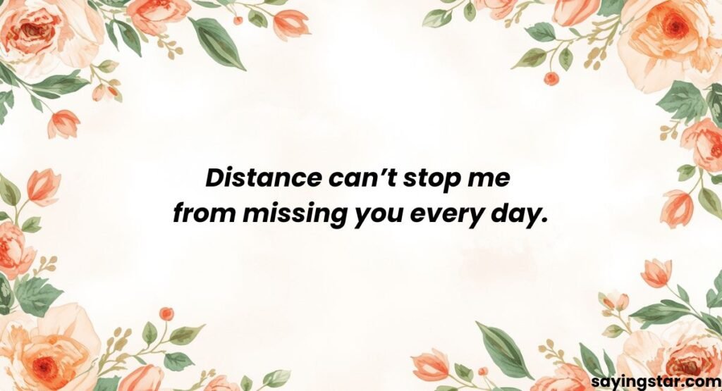 Long Distance Relationship Miss You Messages
