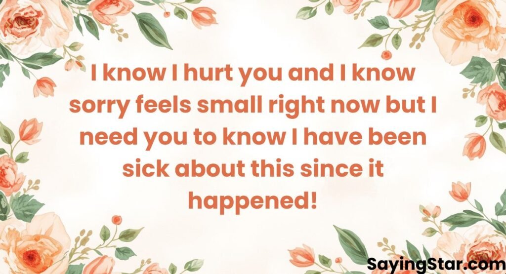 Long Heart Touching Sorry Messages for Boyfriend