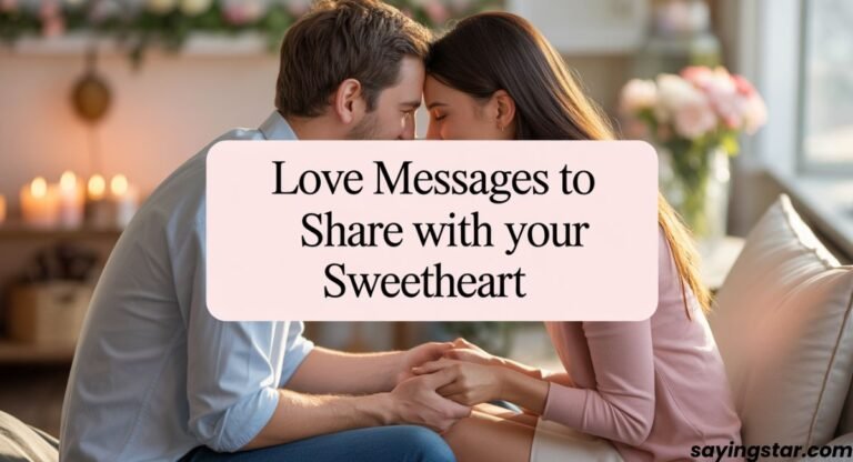 155+ Best Love Messages to Share With Your Sweetheart