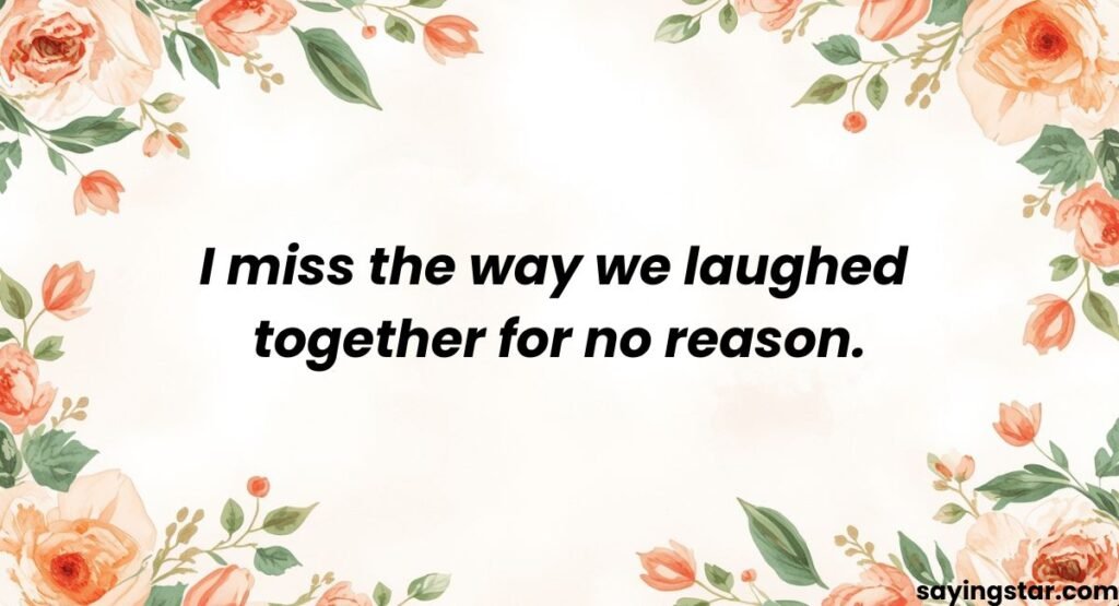 Miss You Messages Based on Shared Memories