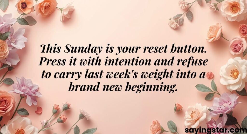 Positive Sunday Vibes: Motivational Quotes to Start the Week