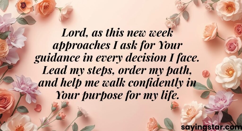 Prayer for Success and Guidance on Sunday