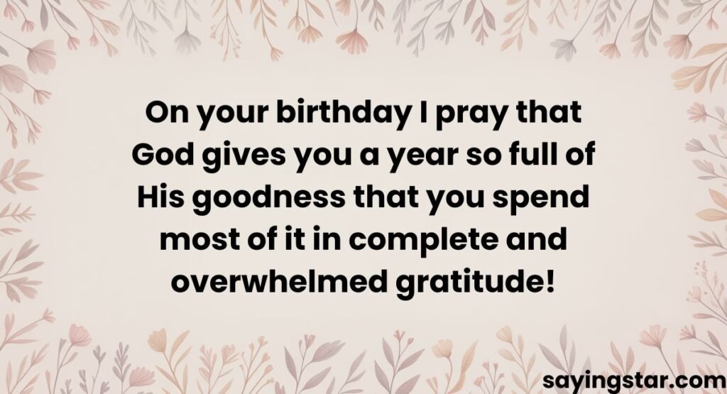 Prayerful Birthday Wishes for Best Friend