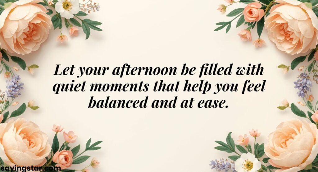 Saturday Afternoon Blessings