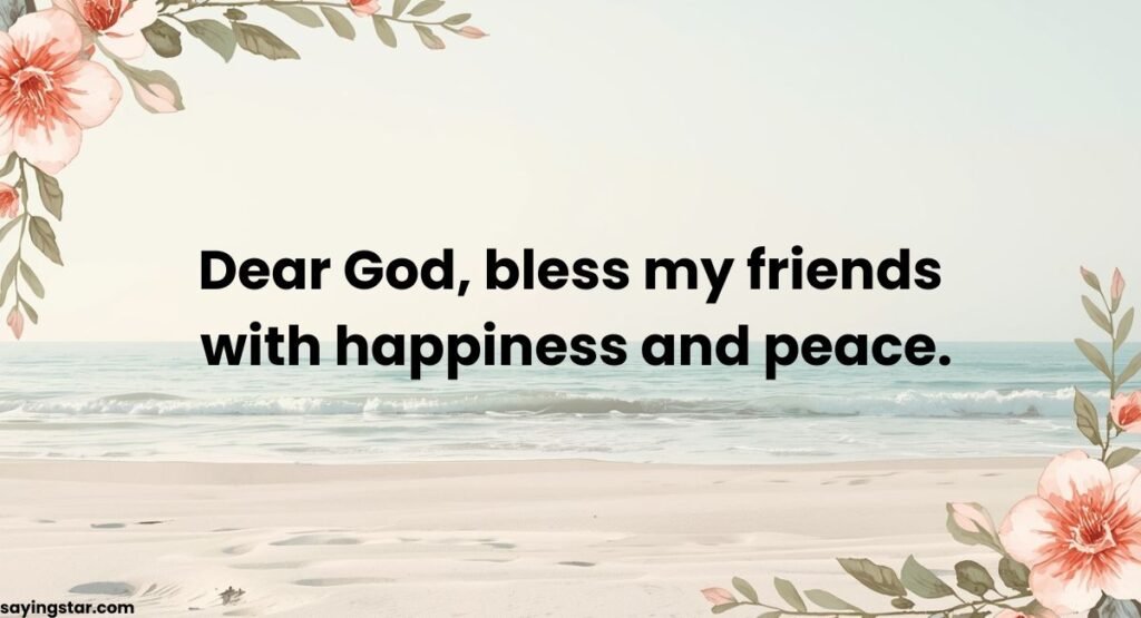 Saturday Prayer for Friends and Relationships