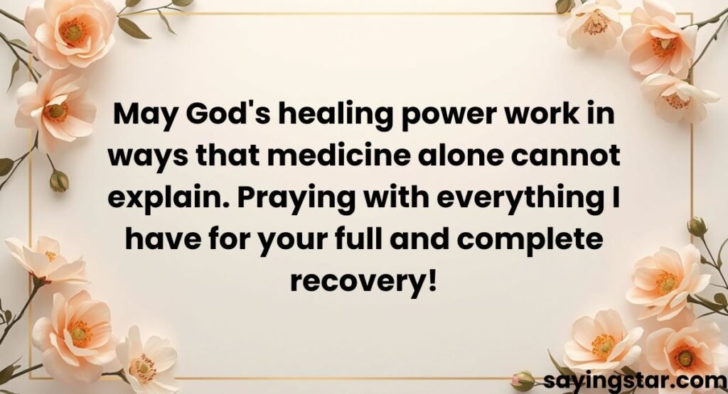 Serious Surgery Wishes and Prayers for Critical Recovery