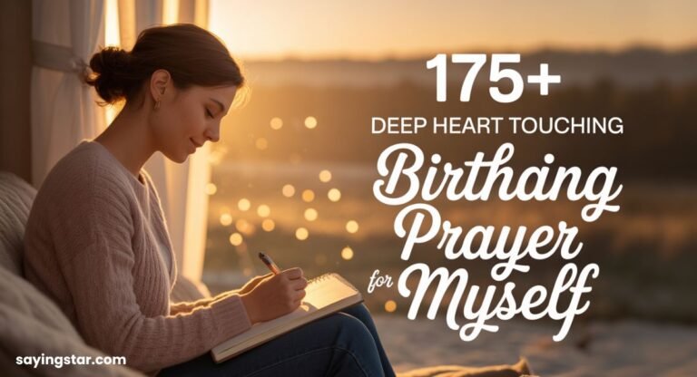 175+ Deep Heart Touching Birthday Prayer For Myself