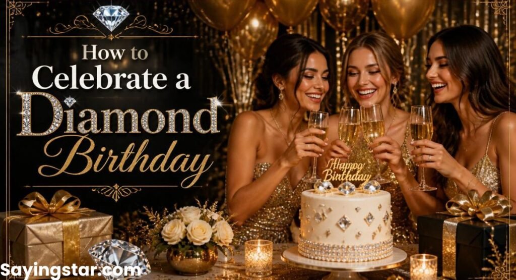 How to Celebrate a Diamond Birthday