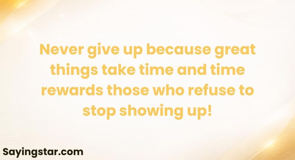 Abdul Kalam on Never Giving Up