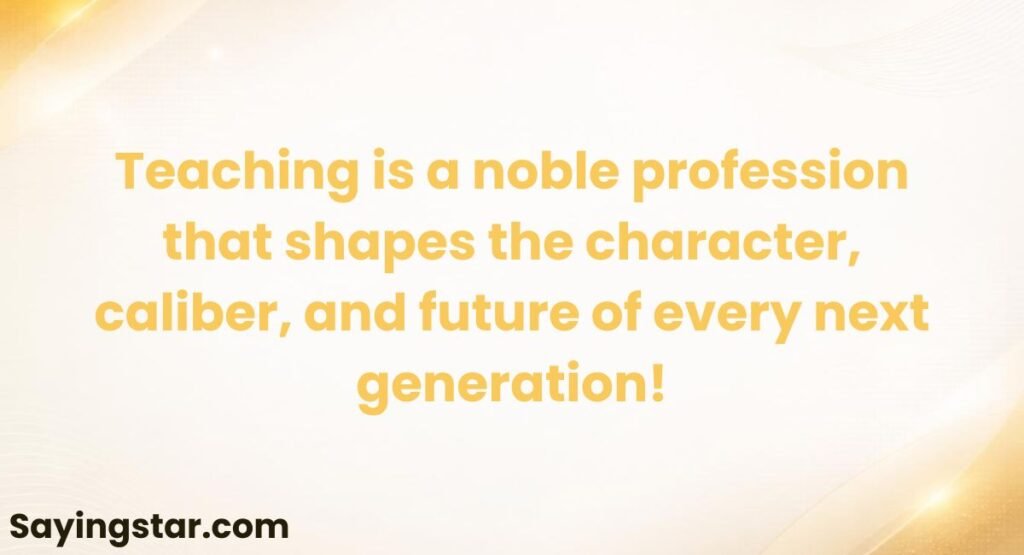 Abdul Kalam on Teacher's Role