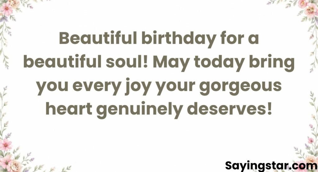 Birthday Wishes for Beautiful Girl