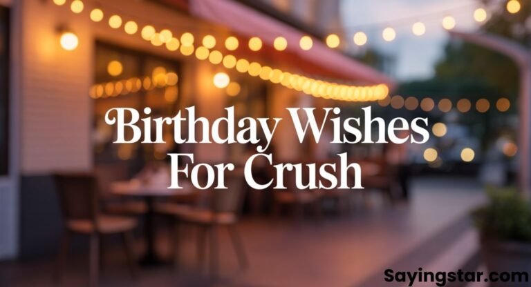 Birthday Wishes for Crush – Romantic, Flirty & Cute Messages to Make Them Smile