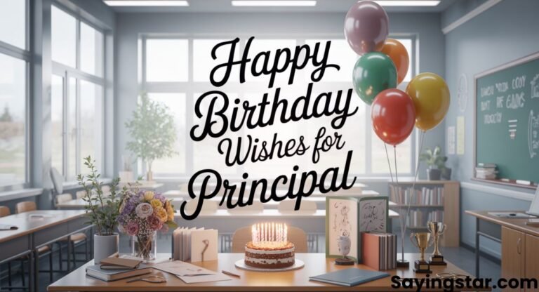 Best 170+Happy Birthday Wishes for Principal in 2026