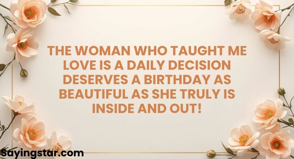 Inspirational Birthday Quotes for Mother